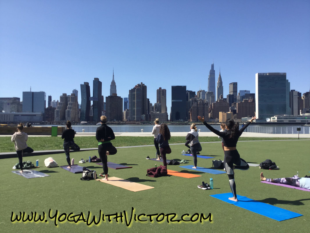 Hunters Point Park South Long Island City LIC Yoga in the Park Queens TimeOutNY Astoria Manhattan Vinyasa LIC Vicyasa™ Victor Cotto Power Flow Summer 2021 Spring Mind Body Health