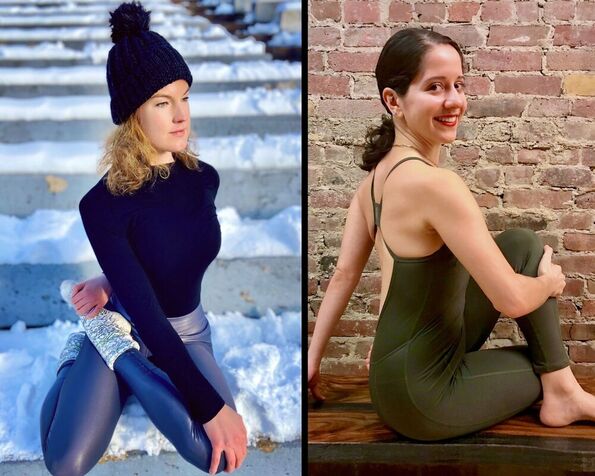 Babette Godefroy Demetra Kentrotas Yoga Power Flow NYC Teacher Vinyasa Zoom.Us 