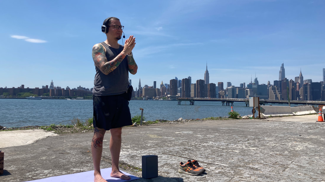 Victor Cotto Vicyasa™ Glass House Yoga Brooklyn Outdoor Vinyasa Manhattan NYC Timeout 