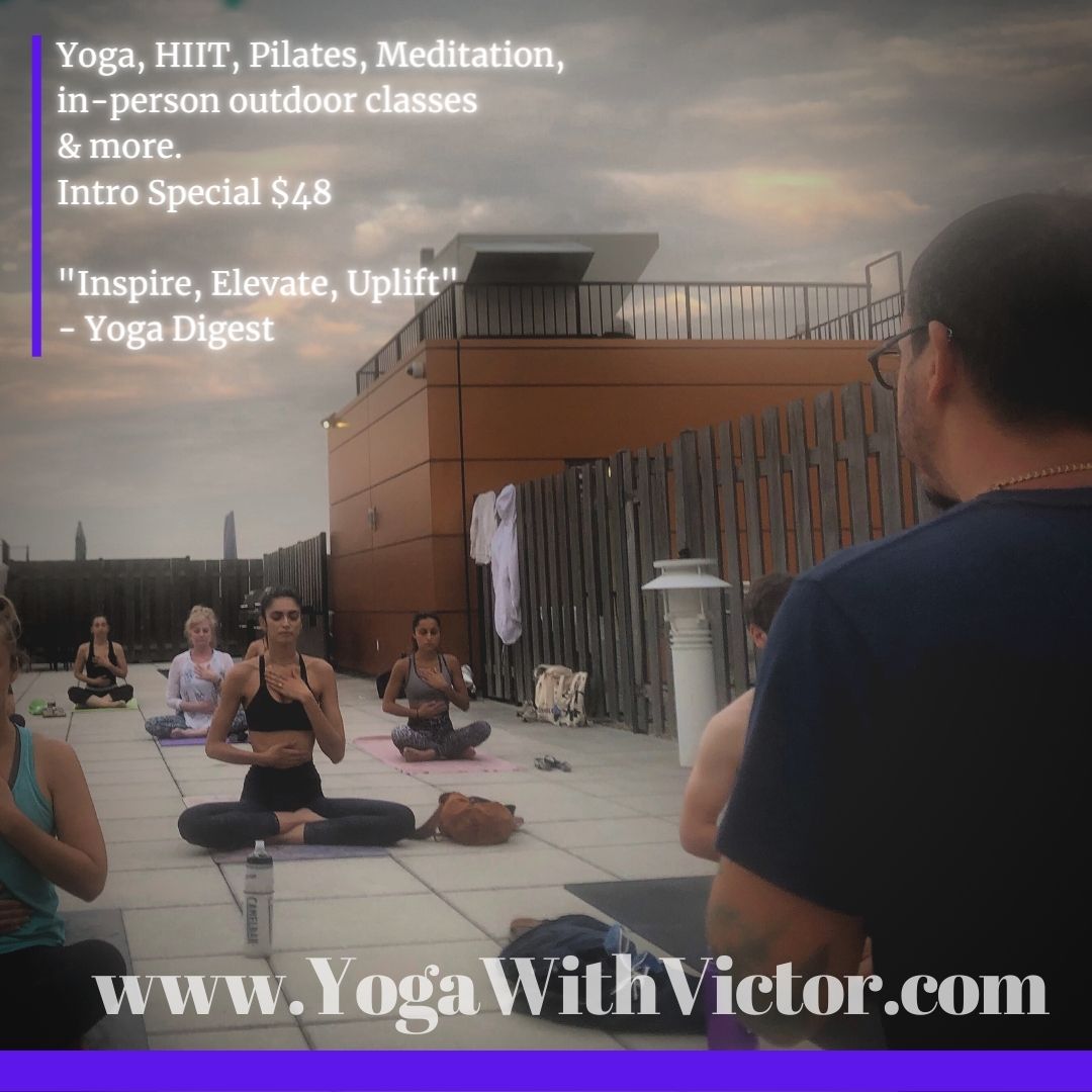 Victor Cotto Outdoors Yoga Rooftop LIC Long Island City Lululemon TimeoutNY Queens Brooklyn Vinyasa Power Flow Summer Fun  Vicyasa™